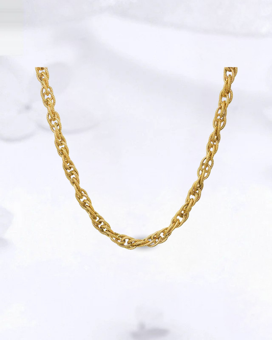 Collier Chaîne Acier Titane – Style Minimaliste Unisexe