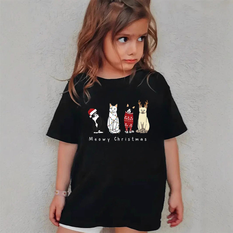 T-shirt de Noël pour Fille ( plusieurs motifs)