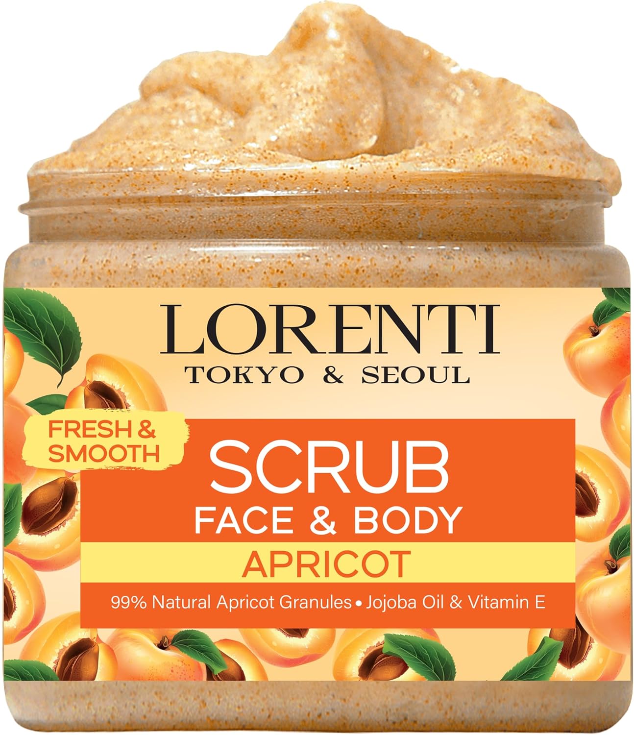 Exfoliant visage Lorenti Apricot 500 ml