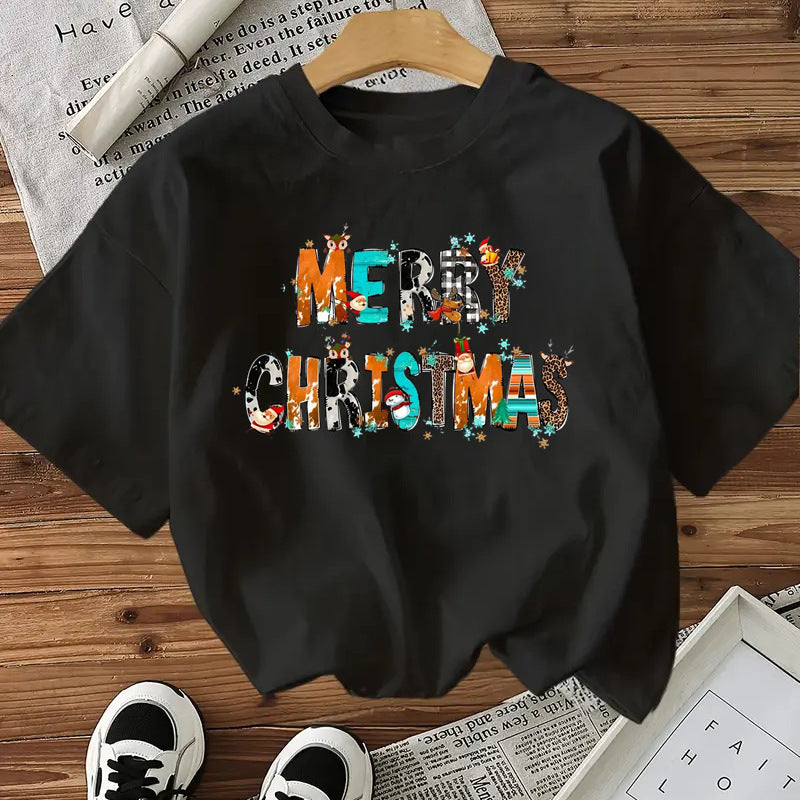 T-shirt Merry Christmas pour femme
