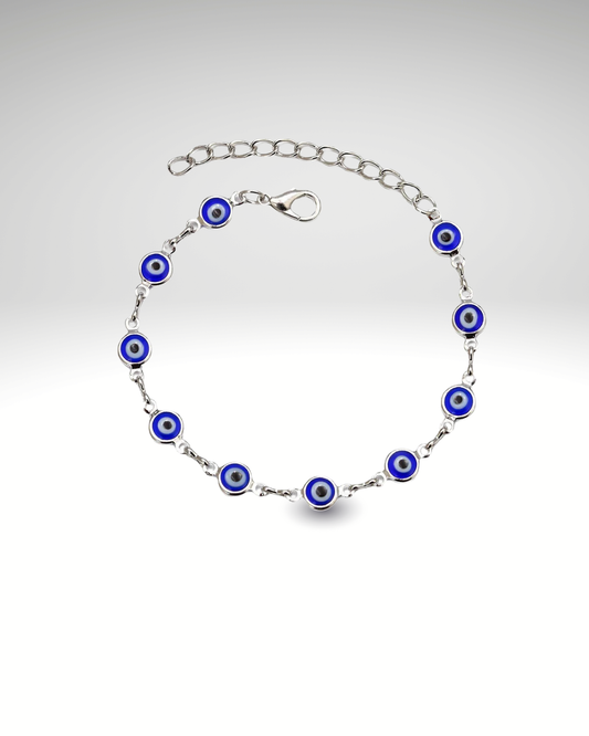 Bracelet Œil Protecteur – Énergie Positive & Style Tendance (plusieurs couleurs)