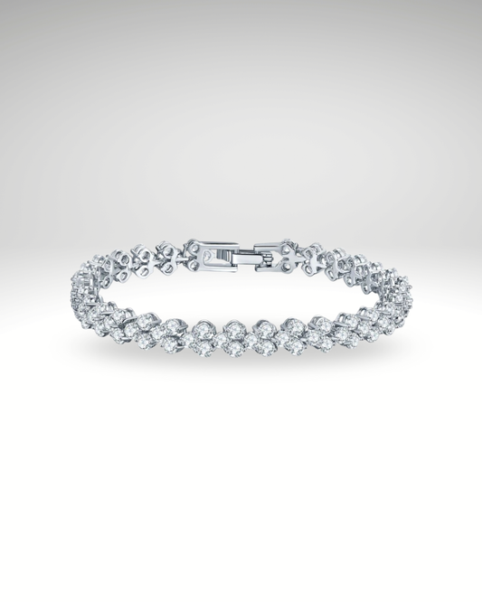 Bracelet Romain Doré – Zircons AAA & Finition Élégante