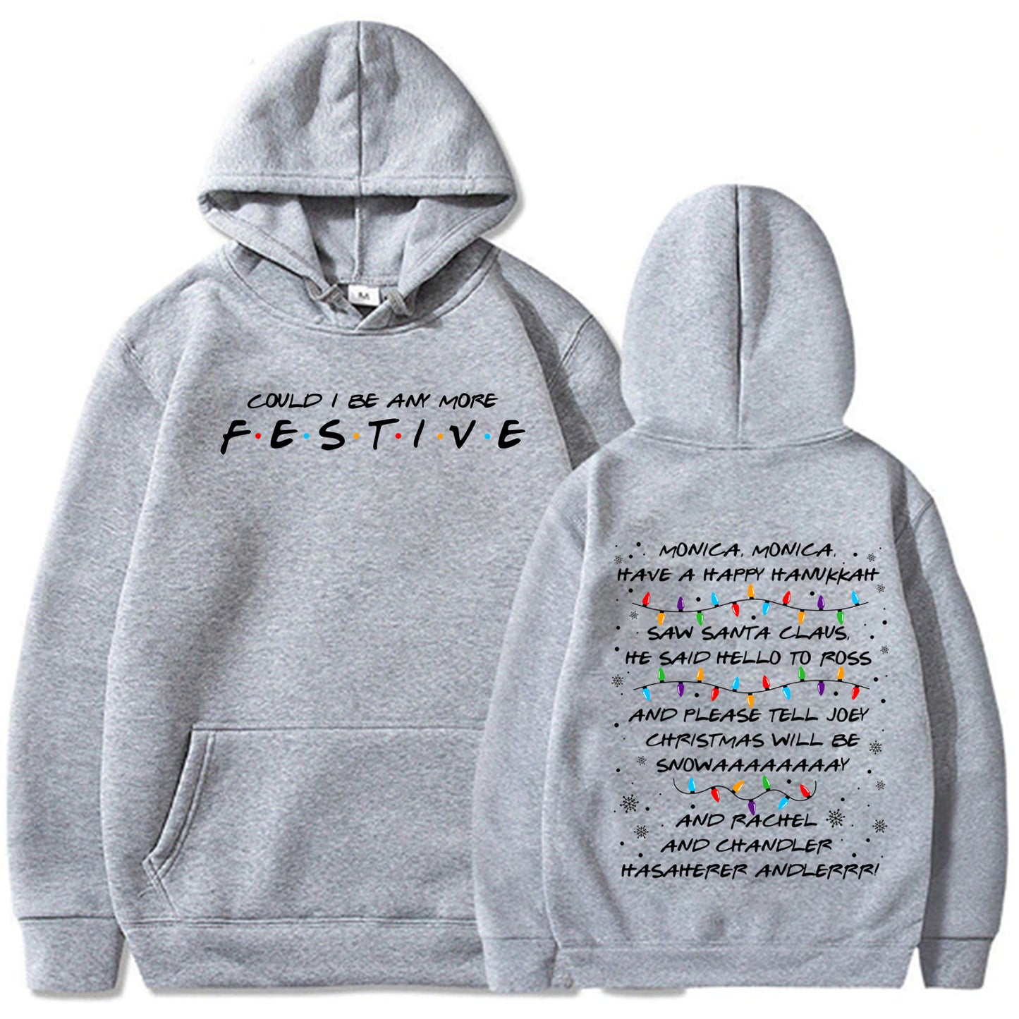 Sweat à Capuche la série " Friends" (plusieurs Couleurs)