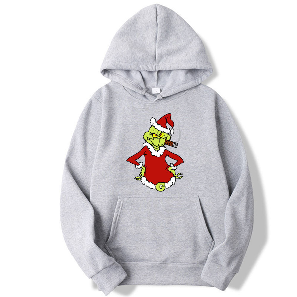 Sweat à Capuche “Grinch Joyeux Noël” (plusieurs Couleurs)
