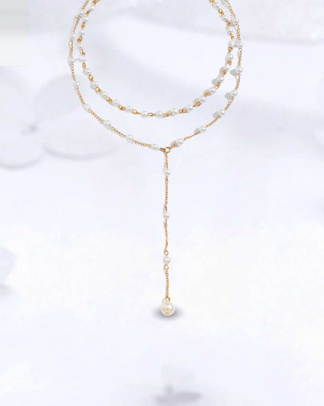 Collier Perlé Multi-Rangs – Élégance à la Française & Chaîne Ras-du-Cou