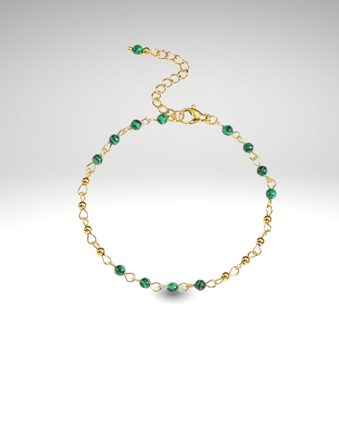 Bracelet Rétro Perles – Acier Inoxydable & Élégance Discrète