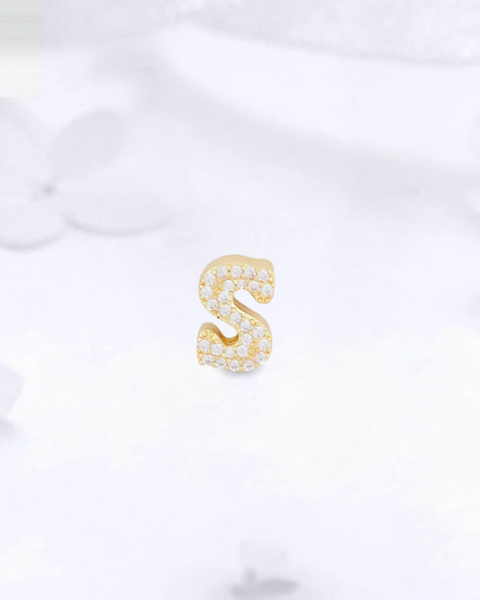 Pendentif Lettre Doré – Bijou Initiale Personnalisé A à Z