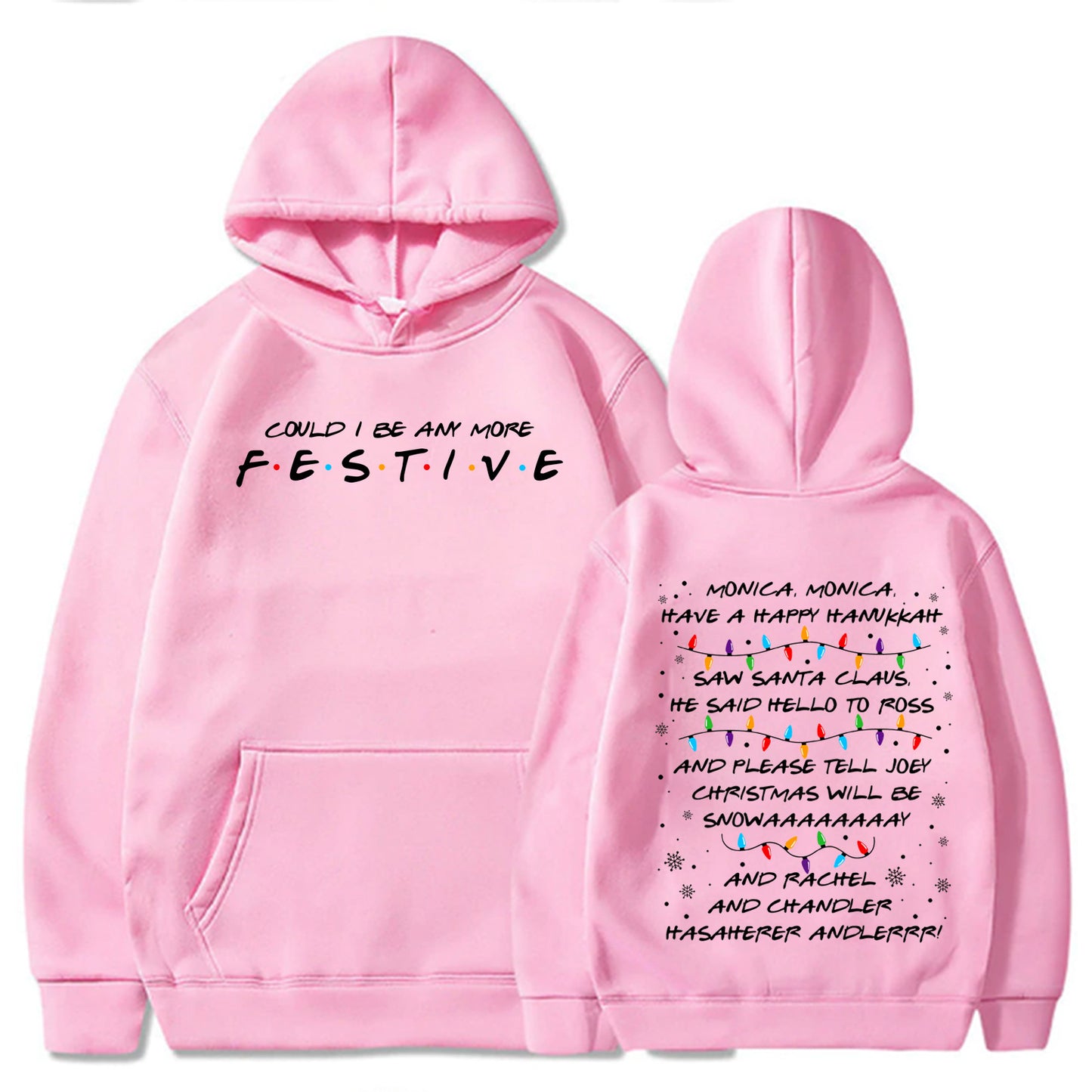 Sweat à Capuche la série " Friends" (plusieurs Couleurs)