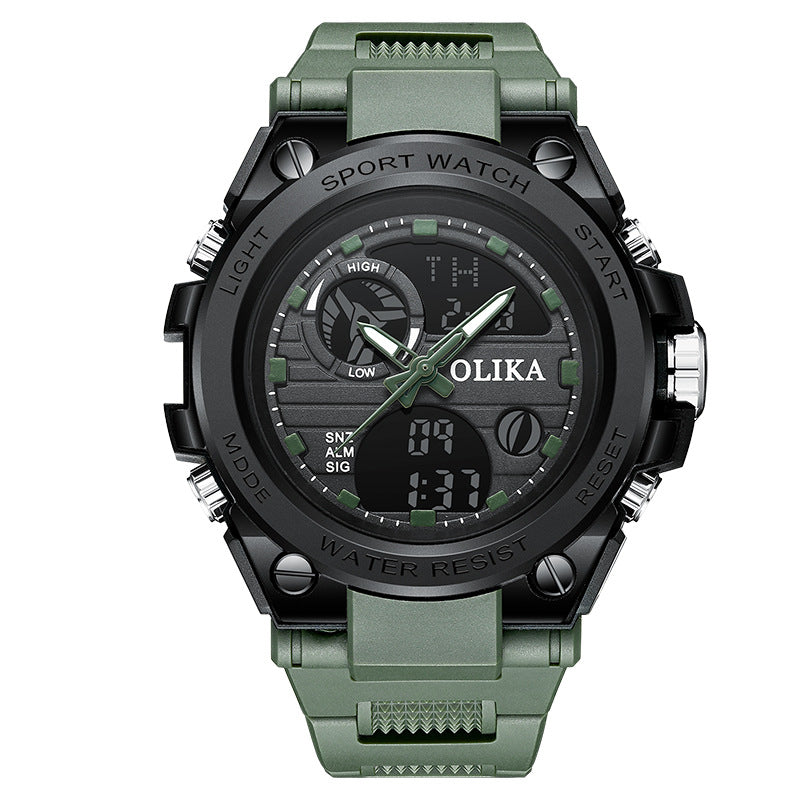 Montre Quartz Double Affichage – Sport & Plein Air