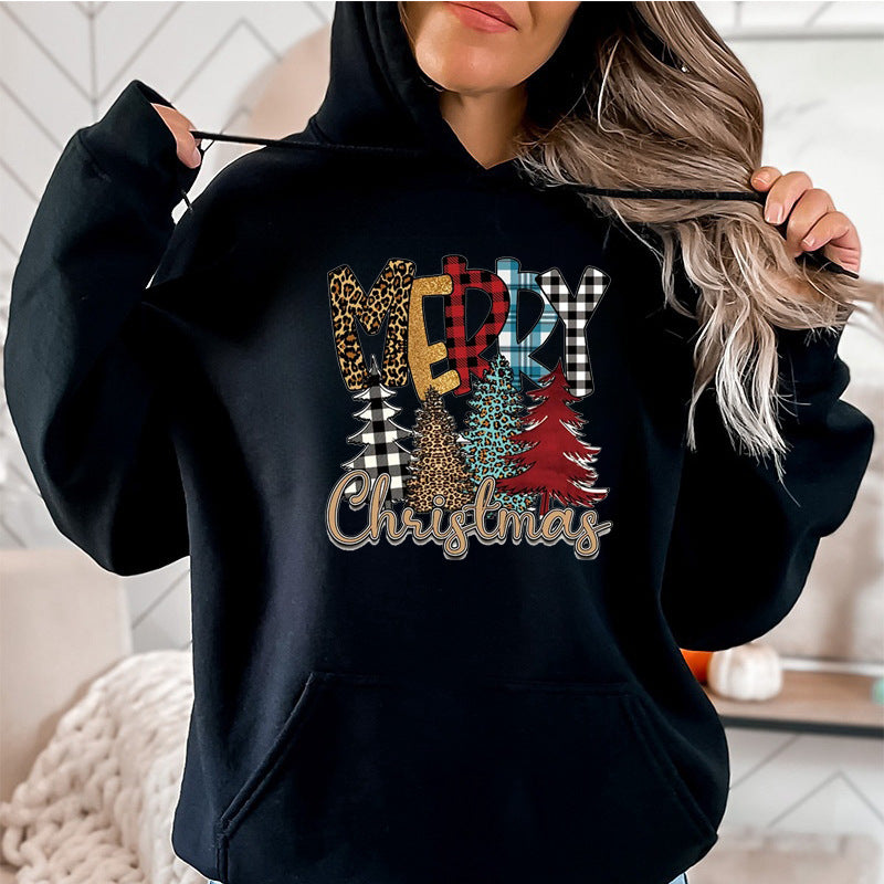 Sweat de Noël à Capuche pour Femme