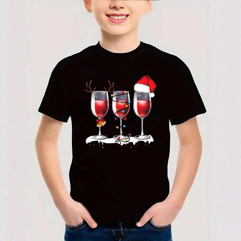 T-shirt de Noël pour Garçon( plusieurs motifs)