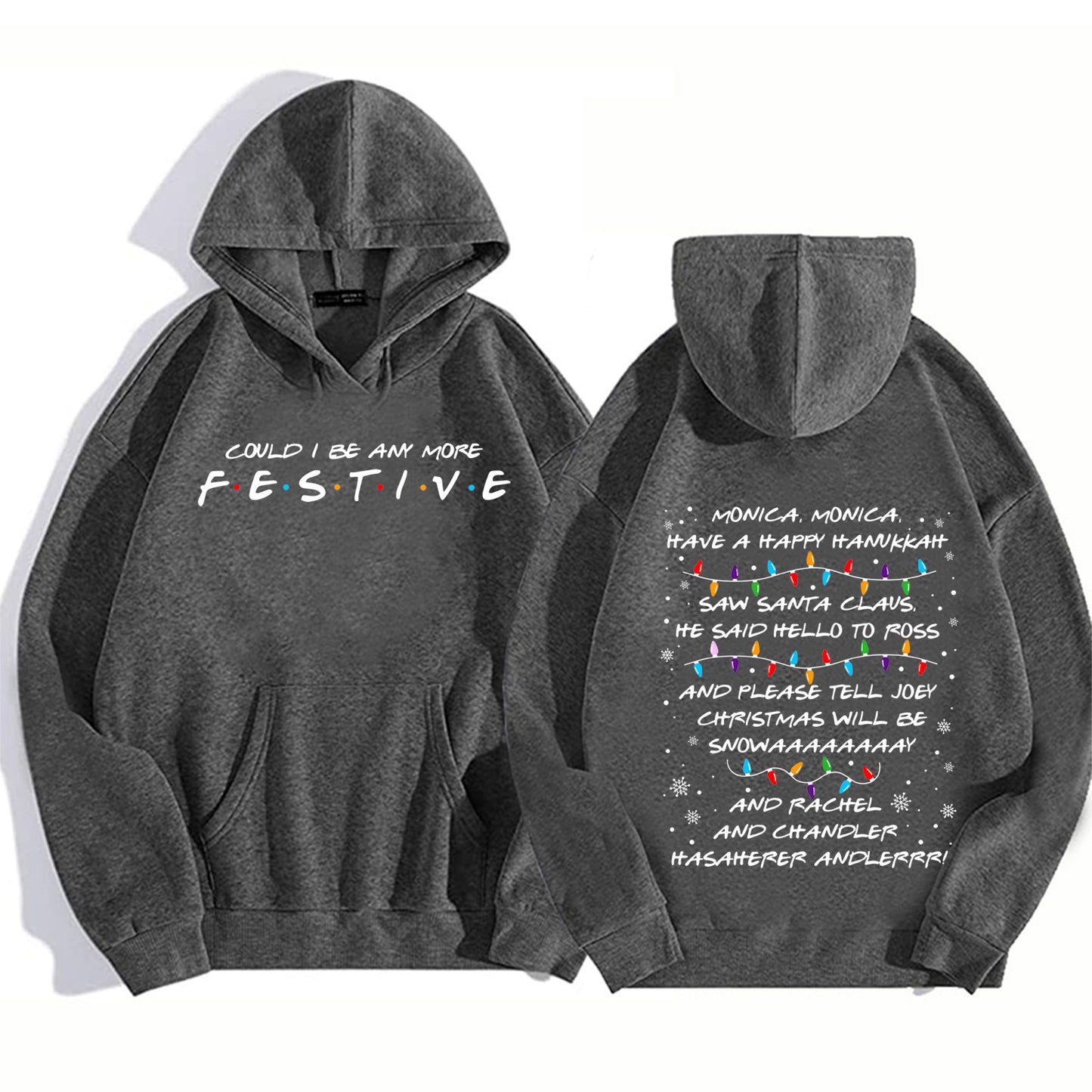 Sweat à Capuche la série " Friends" (plusieurs Couleurs)