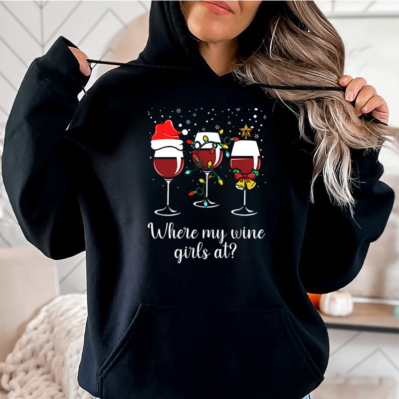 Sweat de Noël à Capuche pour Femme