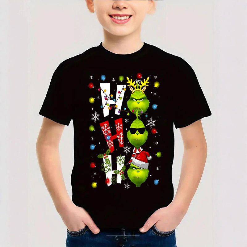 T-shirt de Noël pour Garçon( plusieurs motifs)