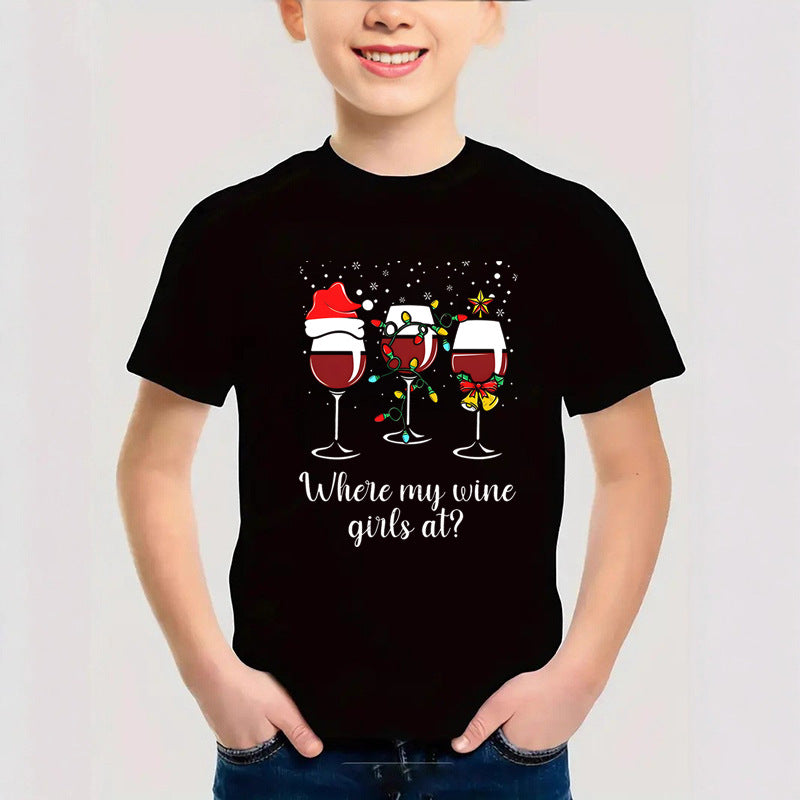 T-shirt de Noël pour Garçon( plusieurs motifs)