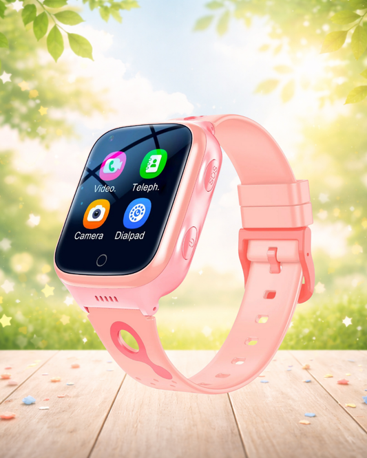 Montre Téléphone Enfant – GPS, Appel, Vidéo & Multilingue (4G)