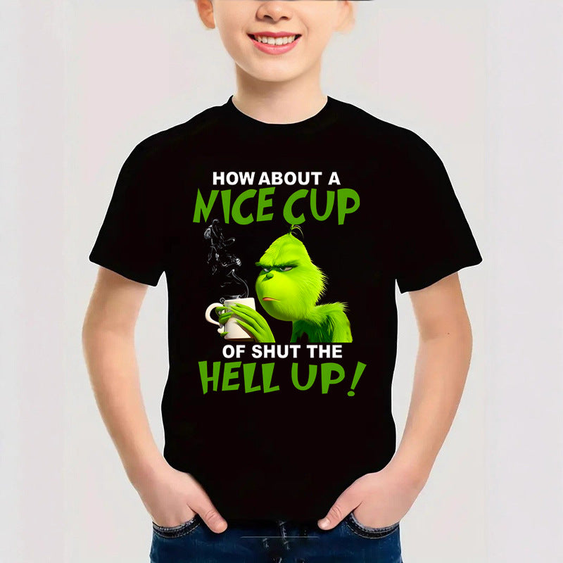 T-shirt de Noël pour Garçon( plusieurs motifs)