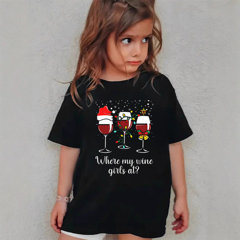 T-shirt de Noël pour Enfant ( plusieurs modèles)