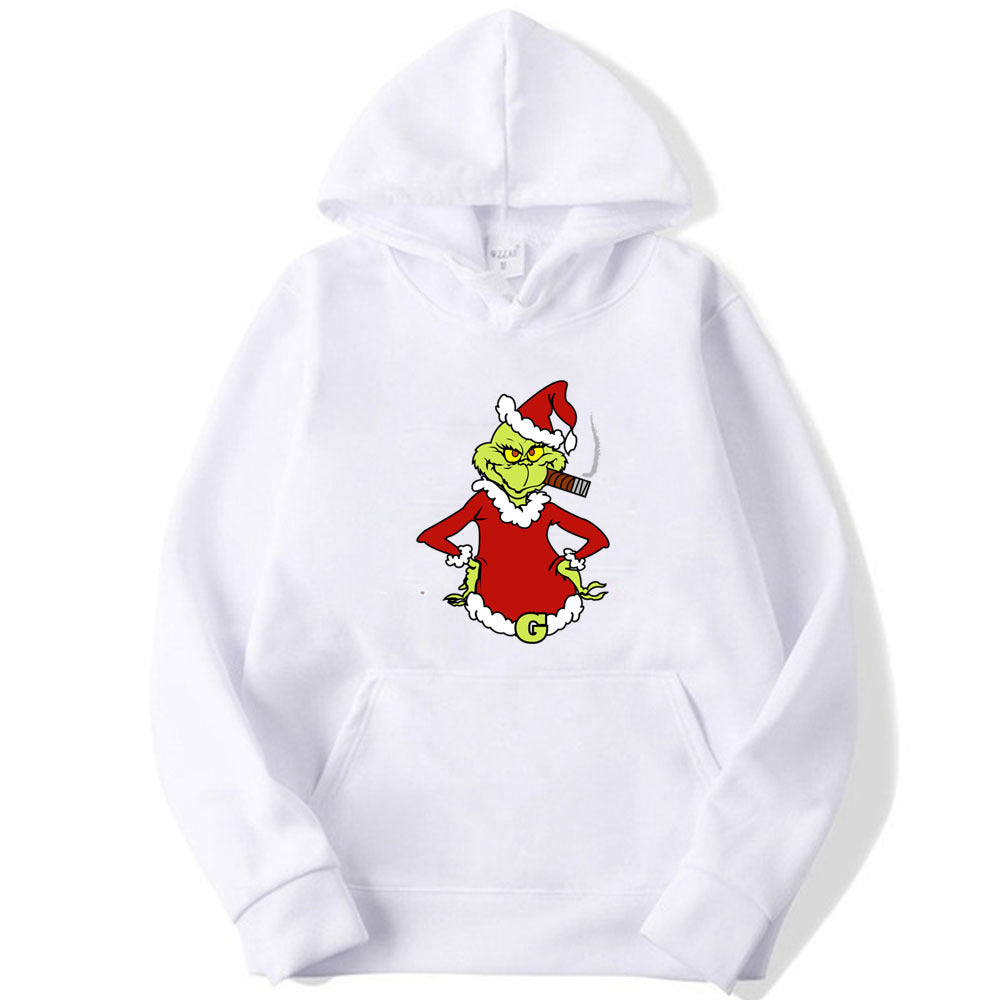 Sweat à Capuche “Grinch Joyeux Noël” (plusieurs Couleurs)