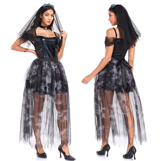 Costume Mariée Vampire Noire